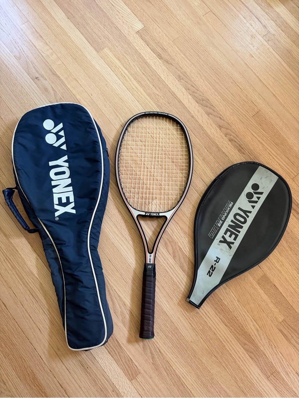 Yonex Rexking 22 / R-22 Vintage Tennis Racket w. Cover & Headcase